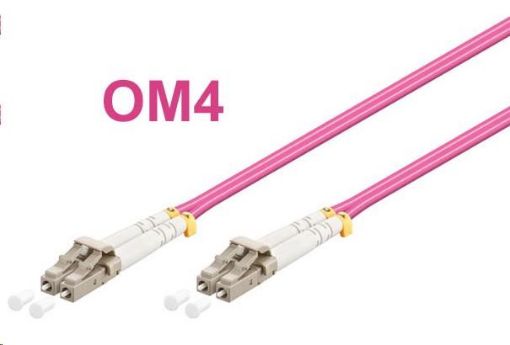 Obrázek Duplexní patch kabel MM 50/125, OM4, SC-SC, LS0H, 5m
