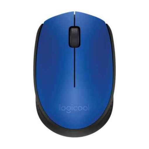 Obrázek Logitech myš Wireless Mouse M171, optická, 2 tlačítka, 1000dpi, modrá