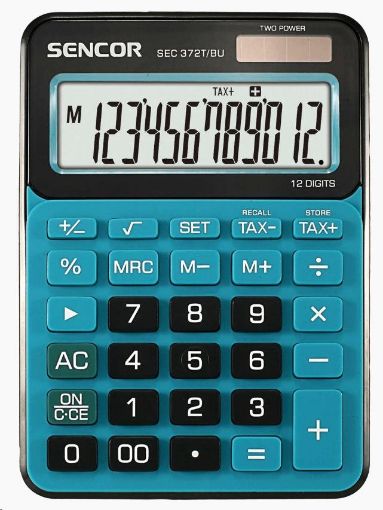 Obrázek Sencor kalkulačka  SEC 372T/BU
