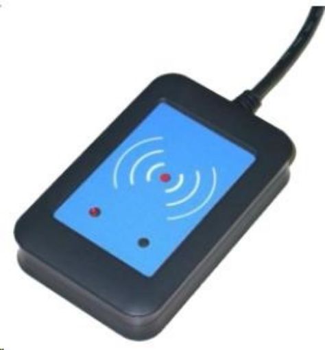 Obrázek Elatec RFID čtečka TWN4, Legic NFC, 125kHz/13,56MHz, USB, černá