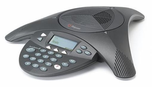 Obrázek Polycom konferenční telefon SoundStation 2, LCD displej, porty pro rozšíření o externí mikrofony, PC kabel