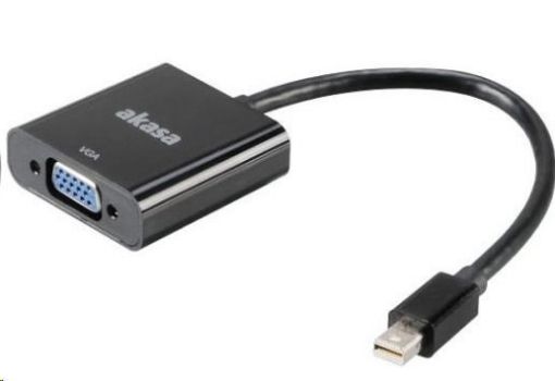 Obrázek AKASA redukce Mini DisplayPort na VGA (D-SUB), 20cm