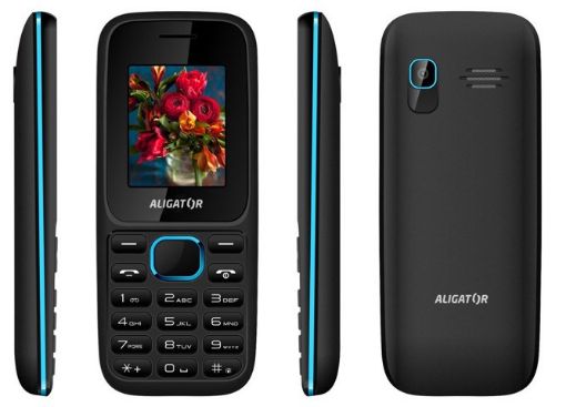 Obrázek Aligator D200 Dual SIM, černo-modrá