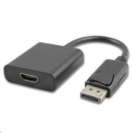 Obrázek PREMIUMCORD Adaptér DisplayPort - HDMI, podpora 3D, 4K*2K@60Hz, 20cm