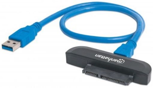 Obrázek MANHATTAN Adaptér z USB 3.0 na SATA 2.5", blister