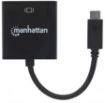 Obrázek MANHATTAN převodník z USB 3.1 na Display Port (Type-C Male to DisplayPort Female, Black)