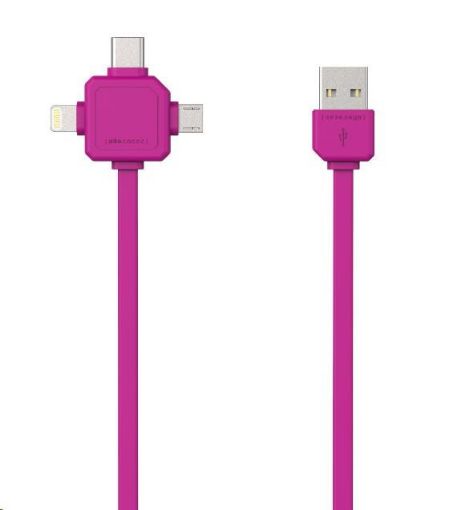 Obrázek Allocacoc USBcable USB-C Pink