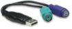 Obrázek MANHATTAN převodník z USB na 2x PS/2