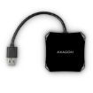 Obrázek AXAGON HUE-S1B 4x USB3.0 QUATTRO hub, 16cm kabel