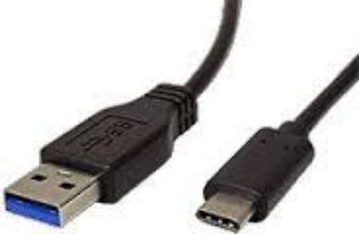 Obrázek kabel USB 3.1 USB3.0 A(M) - USB C(M), 1m, černý