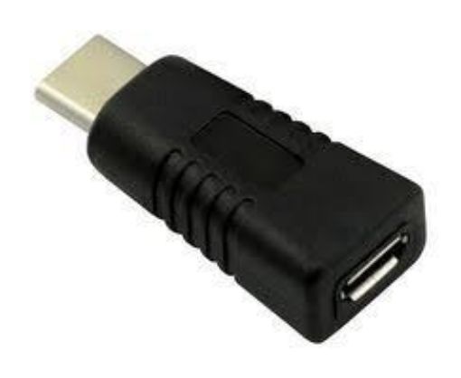 Obrázek Value USB redukce USB C(M) - microUSB B(F), černá