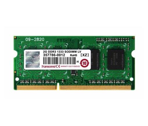 Obrázek SODIMM DDR3L 2GB 1333MHz TRANSCEND 1Rx8 CL9