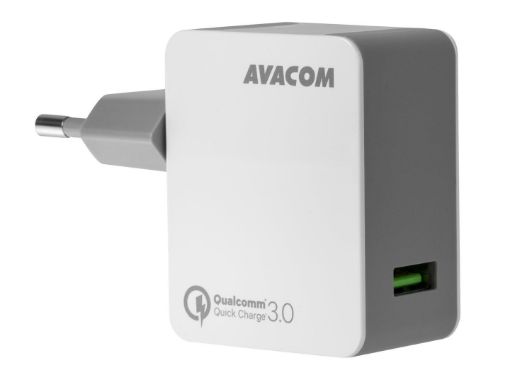 Obrázek AVACOM HomeMAX síťová nabíječka Qualcomm Quick Charge 3.0, bílá
