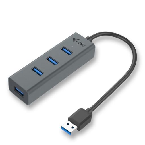 Obrázek iTec USB 3.0 Metal 4-portový HUB