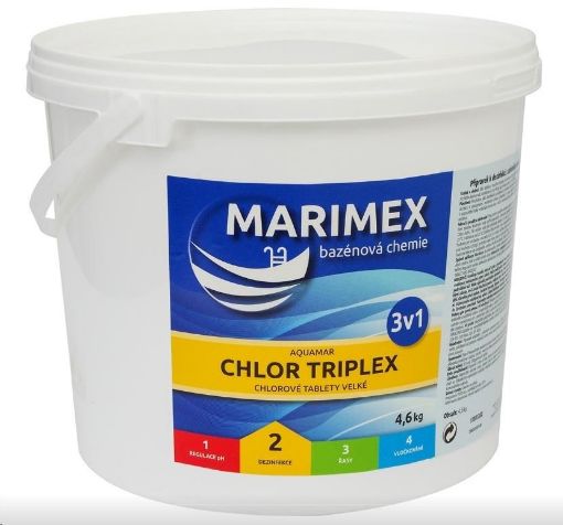 Obrázek MARIMEX Chlor Triplex 3v1 4,6 kg