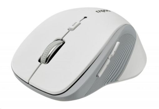 Obrázek RAPOO myš 3910, laserová, bezdrátová, bílá