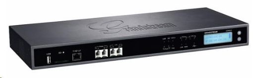 Obrázek Grandstream UCM6510 [IP PBX - IP pobočková ústředna, 2xFXO, 2FXS, 3xRJ-45, 1xT1/E1/J1, router mode, USB, SD-card, PoE+]