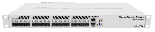Obrázek MikroTik Cloud Router Switch CRS317-1G-16S+RM, dual-core 800MHz CPU, 1GB, 1xGLAN, 16xSFP+ slot, vč. L6