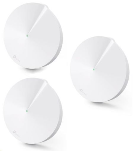 Obrázek TP-Link Deco M5(3-Pack) WiFi5 Mesh (AC1300, 2,4GHz/5GHz, 2xGbELAN/WAN)