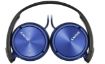 Obrázek SONY stereo sluchátka MDR-ZX310, modrá