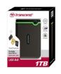 Obrázek TRANSCEND externí HDD 2,5" USB 3.0 StoreJet 25M3S, 1TB, Black (SATA, Rubber Case, Anti-Shock)