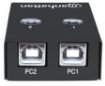 Obrázek MANHATTAN USB 2.0 přepínač 2:1 (switch, 1 zařízení pro 2 PC)