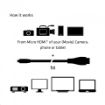 Obrázek Club3D Kabel Micro HDMI na HDMI 2.0 4K60Hz UHD, (M/M), 1m