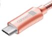 Obrázek CONNECT IT Wirez Steel Knight Micro USB - USB, metallic rose-gold, 1 m