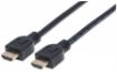 Obrázek MANHATTAN kabel In-wall CL3 High Speed HDMI s Ethernetem, HEC, ARC, 3D, 4K, stíněný, 8m, Black