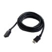 Obrázek GEMBIRD Kabel prodlužovací HDMI - HDMI 3m (zlacené konektory, stíněný)