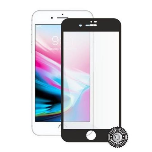 Obrázek ScreenShield ochrana displeje Tempered Glass pro Apple iPhone 8 Plus, černá