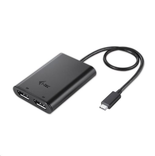 Obrázek i-tec USB-C na Dual Display Port adaptér