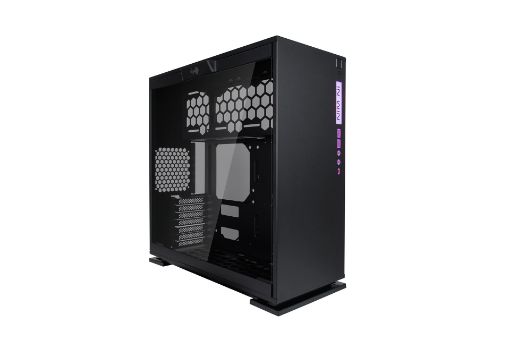 Obrázek IN WIN skříň 303C, Black, Mid Tower, bez zdroje, RGB + Front USB 3.1 type C