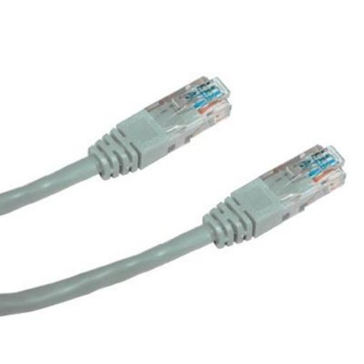 Obrázek DATACOM Patch cord UTP CAT5E 5m šedý