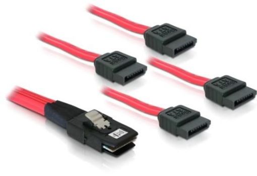 Obrázek Delock kabel SAS mini 36-pin / 4x SATA 50 cm