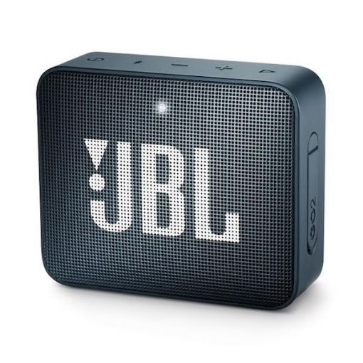 Obrázek JBL GO2 bezdrátový reproduktor 3W, BT, USB, vestavěný mikrofon, odolný vůči vodě IPX7, navy