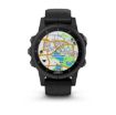 Obrázek Garmin GPS sportovní hodinky fenix5S Plus Sapphire Black, černý řemínek