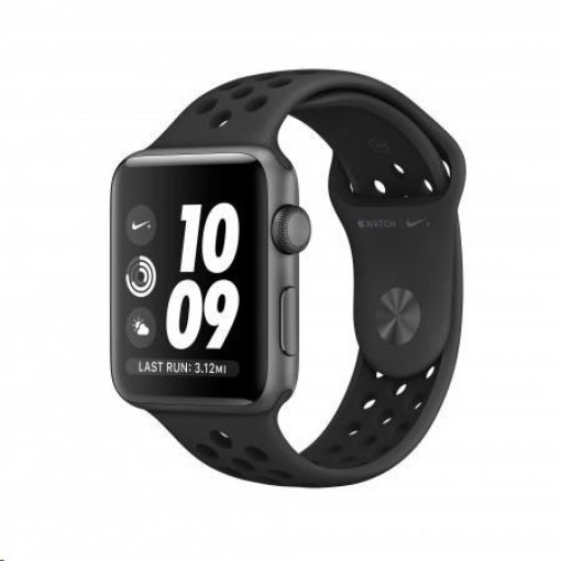 Obrázek APPLE Watch Nike+ Series 3 GPS, 38mm Space Grey Aluminium Case with Anthracite/Black Nike Sport Band