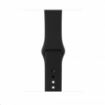 Obrázek APPLE Watch Series 3 GPS, 38mm Space Grey Aluminium Case with Black Sport Band