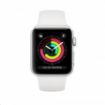 Obrázek APPLE Watch Series 3 GPS, 42mm Silver Aluminium Case with White Sport Band