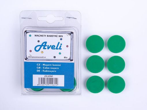 Obrázek Set magnetů AVELI, zelená barva