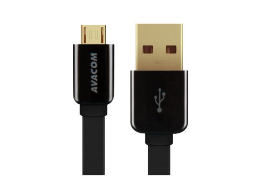 Obrázek AVACOM MIC-120K kabel USB - Micro USB, 120cm, černá