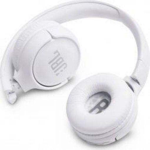 Obrázek JBL Bluetooth sluchátka TUNE500 BT 32mm měnič, 20Hz-20kHZ, 16H, bílá