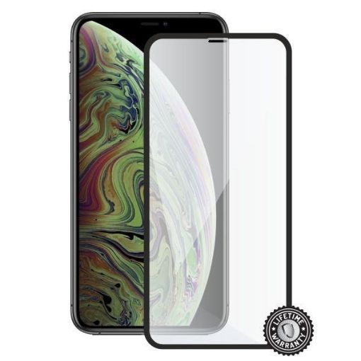 Obrázek Screenshield ochrana displeje Tempered Glass pro Apple iPhone Xs Max, (full cover), černá