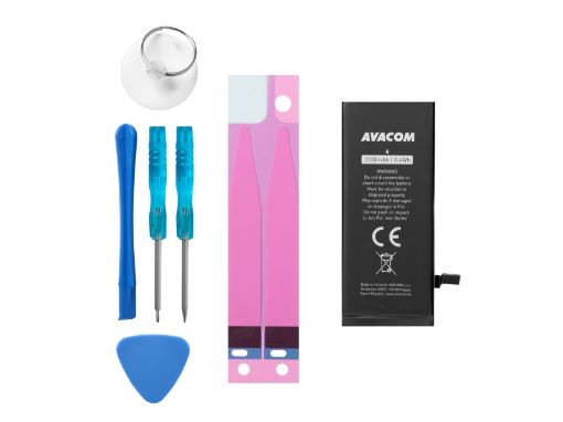 Obrázek AVACOM Baterie pro Apple iPhone 6 - vysokokapacitní, Li-Ion 3,82V 2200mAh (náhrada 616-0808)