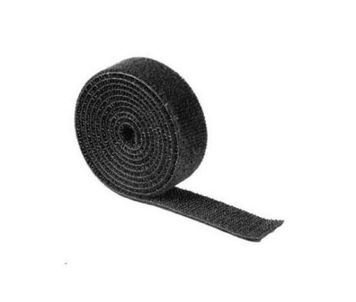 Obrázek Hama univerzálna šťahovacia páska, suchý zips, 1m, čierna