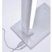 Obrázek Solight LED stolní lampička stmívatelná, 12W, volba teploty světla, USB, bílý lesk