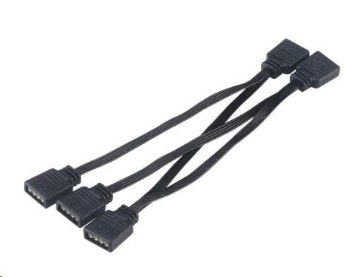 Obrázek AKASA kabel rozdělovač, RGB, 40 cm