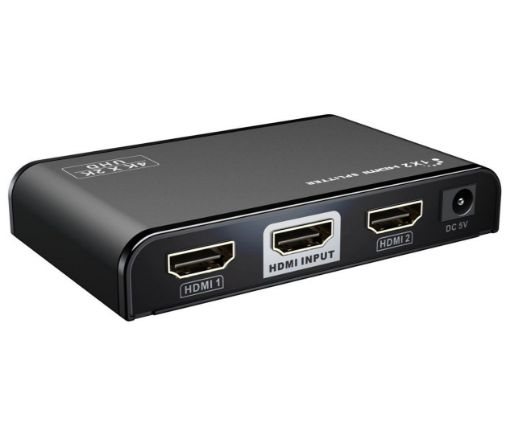 Obrázek PremiumCord HDMI 2.0 splitter 1-2 porty, 4kx2@60Hz