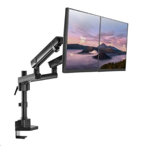 Obrázek Dvouramenný stolní držák na 2 monitory Mounts AX812